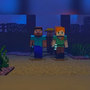 237K views · 6.7K reactions | The Creaking Strike! ⚔️ Villagers & Pillagers Clash in a Battle for Survival #minecraft #minecraftmemes | Professor Junie Gaming | Facebook