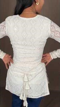 kurti/blouse Mein back side Criss cross Dori Kaise banaen/new trending Criss cross Dori design#viral