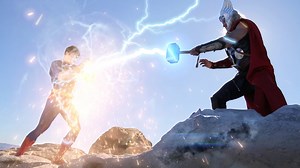 4.8M views · 100K reactions | SUPERMAN vs THOR - LIVE ACTION - Follow for more battles! | Bat in the Sun | Facebook