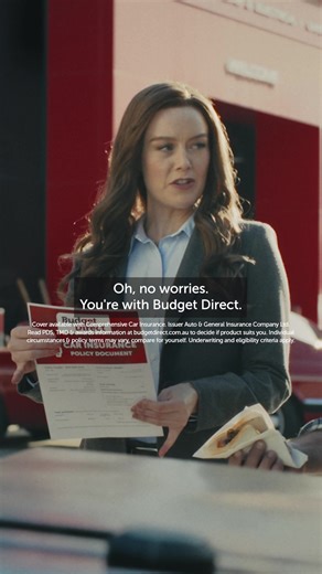 When the unexpected happens, you'll be glad you're with Budget Direct. Money magazines Insurer of the Year, for a record 8 years in a row 🥇 | Budget Direct