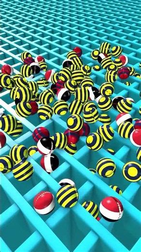 Simulation balls #physics #satisfying #simulationsoftware #simulation #ball #3danimations