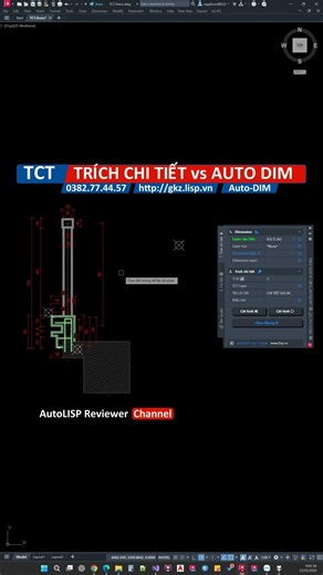 Lisp for extracting details and dimensioning 4 faces | TCT Detail Extraction | AutoLISP Reviewer