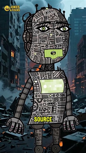 “That’s Battery Intimacy!” 💀 (Funniest Robot Joke Ever) #RobotComedy #AIHumor #funnyshorts