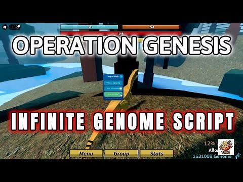 Operation Genesis SCRIPT ROBLOX 💥 UNLIMITED GENOME, AUTO EAT & AUTO DRINK 💥 KEYLESS