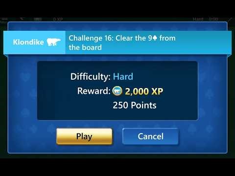 Game 16 Klondike HARD - FreeCell Adventure February 23, 2026 - Microsoft Solitaire
