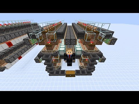Mushroom Farm (Maximum Efficiency, Fully Automatic) (Small Mushrooms)