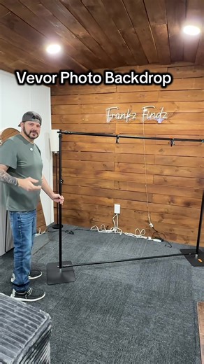 Create a pro studio setup anywhere in minutes 🎥✨ The 10x10 backdrop stand from VEVOR is sturdy, adjustable, and perfect for photos, parties, podcasts, or content creation. Your background just leveled up. #contentcreator #photobackdrop #studiohack #vevor #photographysetup