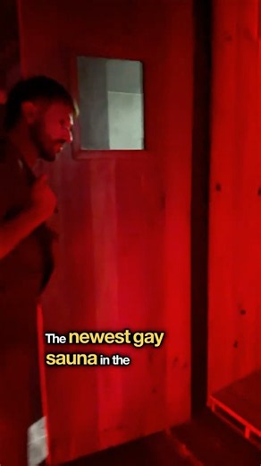 The newest gay sauna in the world #gaytravel