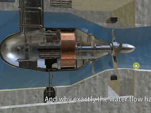 潮汐发电原理 3D动画 - How Tidal Power Stations Work Hydropower Engineering