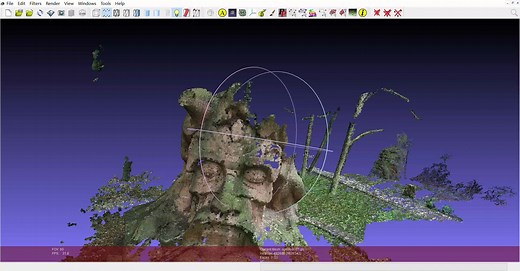 VisualSFM   CMVS/PMVS   MeshLab影像三维重建