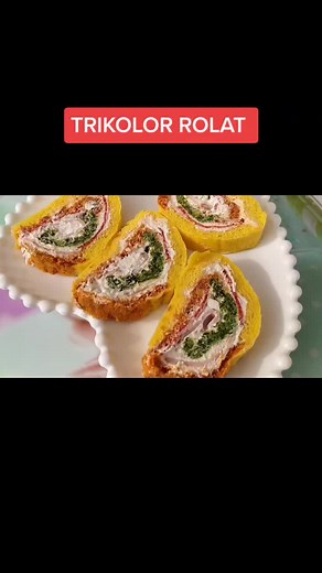 Trikolor Rolat Recipe: Delicious Homemade Appetizer