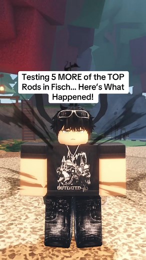 I tested 5 more of the TOP rods in Fisch. Here’s what happened! I ended up using the Blade of Glorp, Polaris Serenade, Ruinous Oath, North Pole, and Dreambreaker. The results might shock some of you… while it may not surprise others. Let me know what you think! #roblox #fisch #fischroblox #fyp #viral