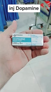 4.7K views · 53 reactions | "Inj. Dopamine: Life-Saving Drug in Shock and ICU Management 喙" #DopamineInjection #CriticalCare #ICUMedicine #EmergencyDrug #ShockManagement #LifeSavingDrug #MedicalEducation #Pharmacology #DoctorLife #NursingCare #EmergencyMedicine #AnesthesiaCare #CardiacSupport #FacebookHealth #MedicalWorld | Dr.Medico | Facebook