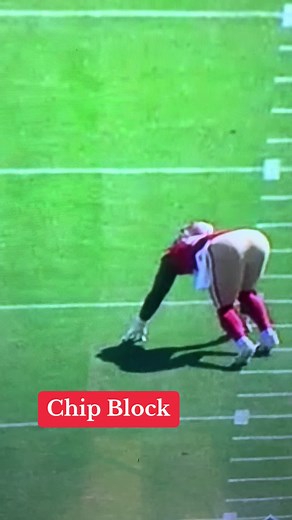 #fyp #foryou #chipblock #nfl #trenches #blocking #BaldysBreakdowns | chip block