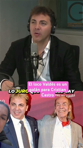 Crazy Valdés, a heartthrob #cristiancastro #news