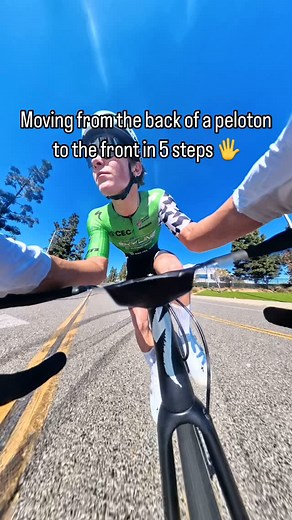Luke Fetzer on Instagram: "Beginner bike racer tips: moving through a peloton! In just 5 easy tips you can master this skill!"