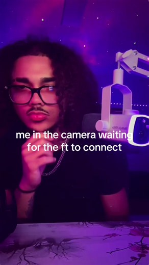 Me in the camera waiting for the FT to connect — POV emote clip