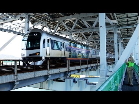 瀬戸大橋管理通路で列車を撮影してきた