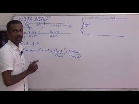 THREE PHASE TO GROUND FAULT / SYMMETRICAL FAULT- NUMERICAL PROBLEM /KTU/POWER SYSTEM ANALYSIS