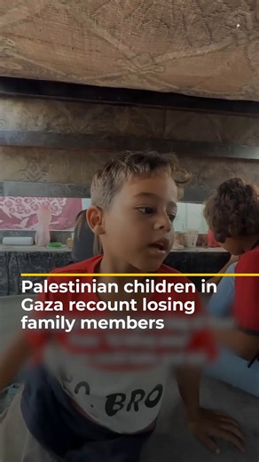 "My father was shot three times." Young Palestinian children recount how they lost family members in Israel's genocidal war on Gaza. | Al Jazeera English