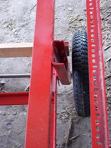 My home-built lawn-mower garden cart