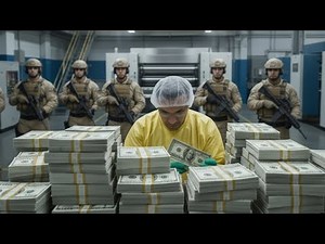Inside the U.S. Dollar Factory: Inside the High-Security Money Factory (Full Process)
