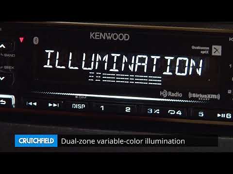 Kenwood KMM-BT522HD Display and Controls Demo | Crutchfield Video
