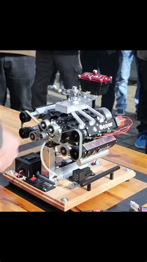 57cc 6 Cylinder Boxer Model Engine / 57ccm 6 Zylinder Boxer Modellmotor / #engine #rc #diy #porsche