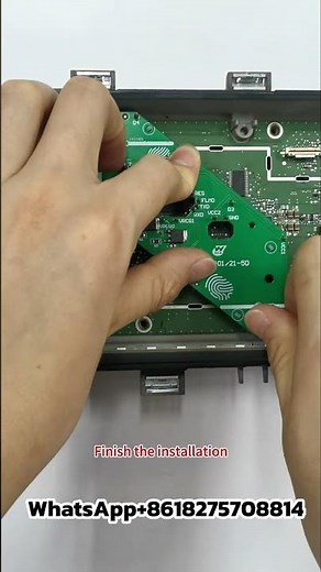 Yanhua ACDP VW Audi MQB RH850 R7F701401/21-5D interface board installation tutorial for Golf 8 KM