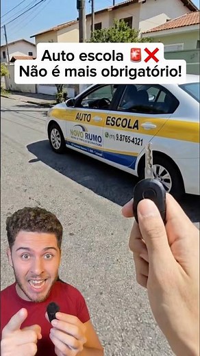 Driving school is no longer mandatory in Brazil! 🇧🇷 It's the end of driving schools, understand why.