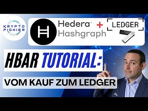 Hedera Hashgraph (HBAR) kaufen & auf Ledger sichern in weniger als 10 Minuten [2023]