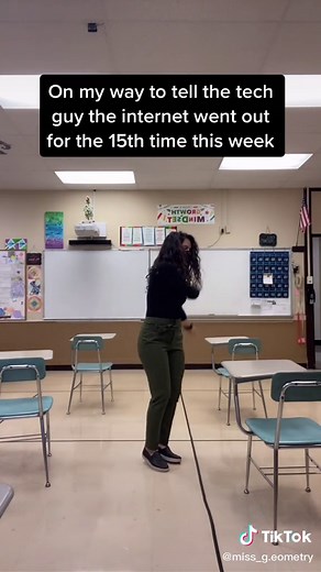 He probably hates me by now but it’s okay. #teacher #YouGotThis #Yellow #student #wifi #technology #onlineschool