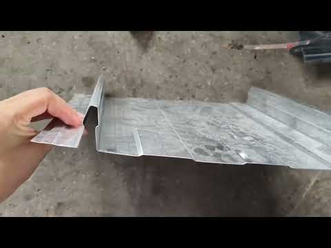 Snap lock standing seam machine/metal roof tile machine/steel rooofing sheet making machine