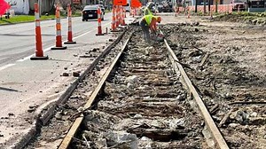 Construction crews unearth piece of Des Moines history