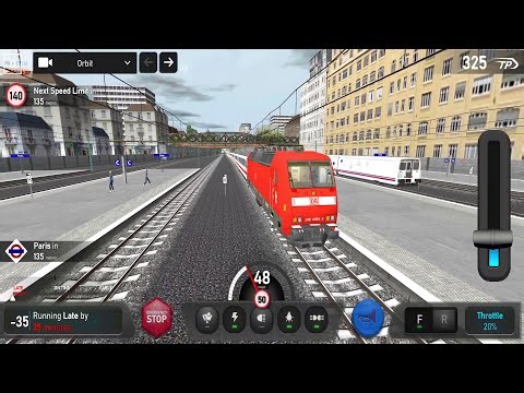 Euro Train Simulator 2: Game Android Gameplay | Best Train Games for Android Mobile