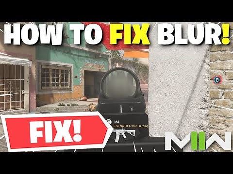 Modern Warfare 2 - How To Fix BLURRY GAMEPLAY! How To Fix Graphics Problems After Reset!