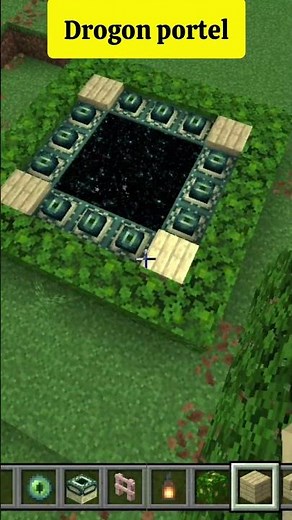 How To Make ENDER DRAGON PORTAL In Minecraft 😱