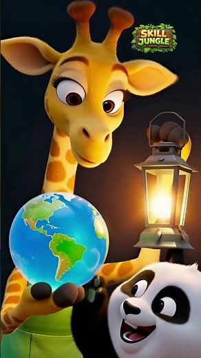 ☀️ Why Do We Have Day and Night? | Earth Rotation Explained for Kids 🌍