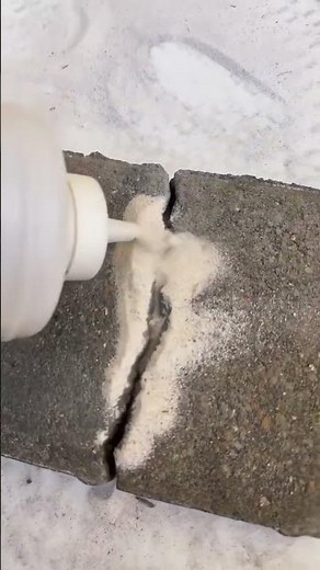Live Demo: Magic Crack Filler Transforms Concrete Surfaces! DIY Repairs for Garden Paths &