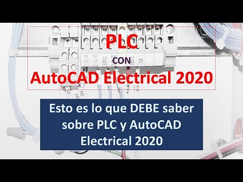 PLC with AutoCAD Electrical 2020