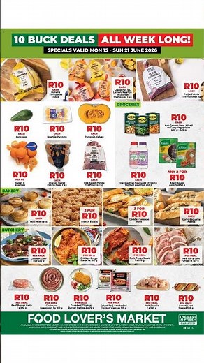 Food Lover's Market Specials 15/06 - 21/06