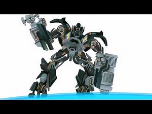 IRONHIDE transform - Short Flash Transformers Series