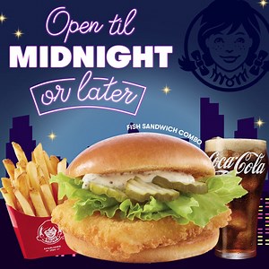 11K views · 135 reactions | Your go-to spot for late-night bites!   We're open 24/7 at select locations. Tap the link for store details. https://bit.ly/WPH_24hrsStores | Wendy's Philippines | Facebook