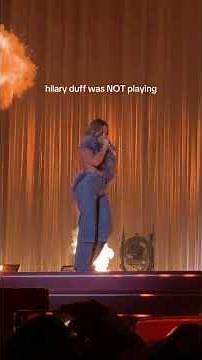 20 years later and she’s still putting on an arena show.. don’t count hilary duff out! #hilaryduff