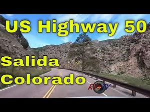 Salida Colorado - Rocky Mountains - US Highway 50