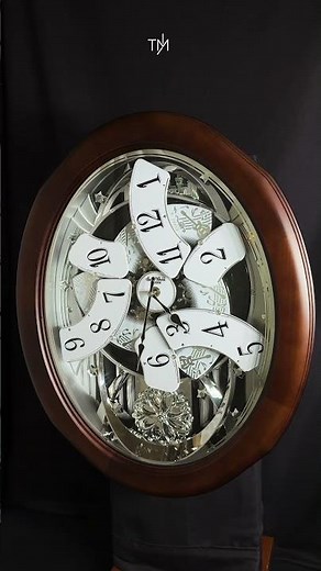 Rhythm Small World "Anthology Espresso" Magic Motion Musical Karakuri Clock - 4MH869WU06