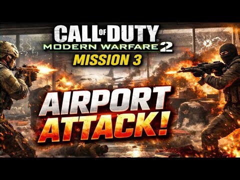 “Call of Duty MW2 Mission 3 | Full Action 😈🔥”