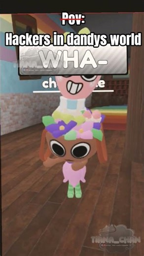 Ꮲ𝔬𝑣:hackers in dandys world (they are so funny help😭-) || #dandysworld #hack