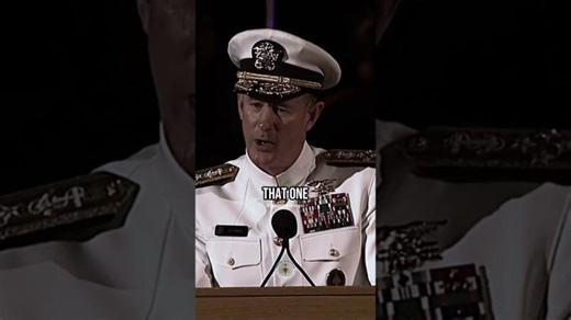 "If you want to change the world, start by making your bed" - Admiral William H. McRaven speech. | Timothy Griffin
