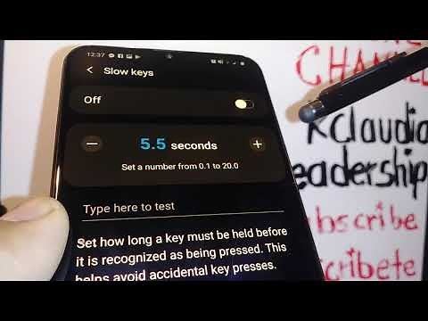 Galaxy A20 Fix Volume key doesn't work | How to fix volume | How to turn off Slow Key feature